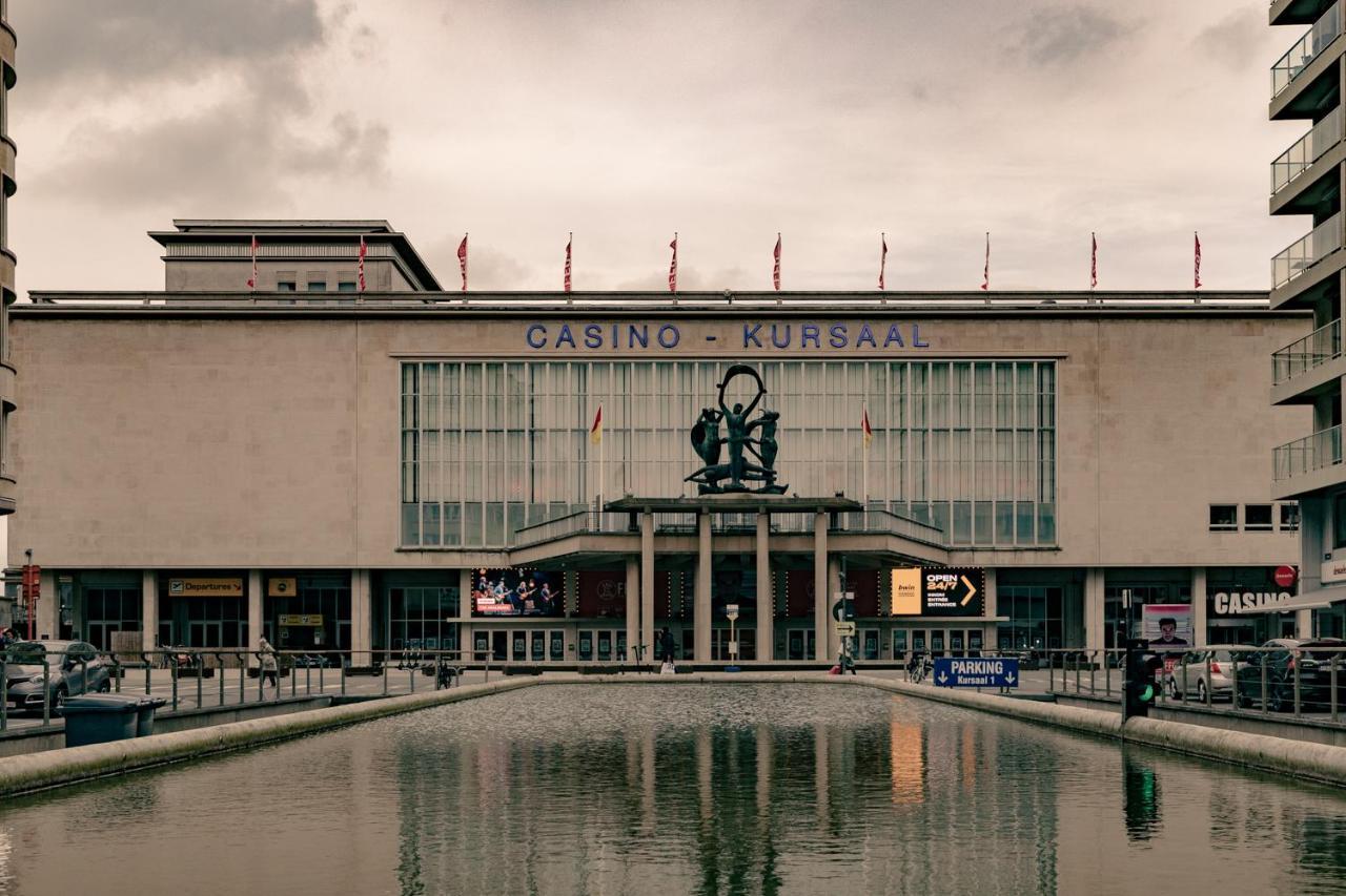 Ruime 2 pers studio bij casino Oostende: geniet van zee, kunst, en relax Buitenkant foto